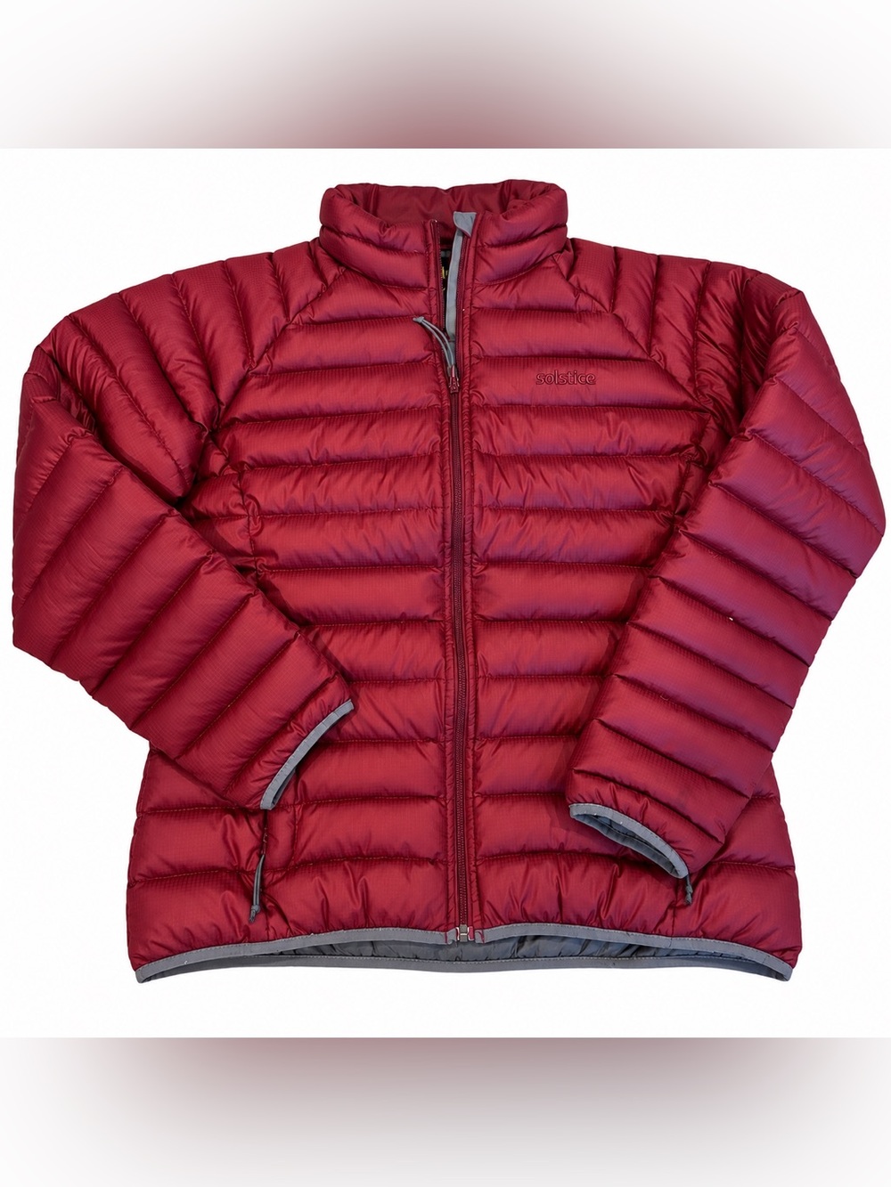 GUC Solstice Outdoor Women's Large Burgundy
80/20 Down Puffer Jacket Packable